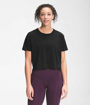 Camiseta The North Face EA Dawndream Mujer Negras | 7913650-YU