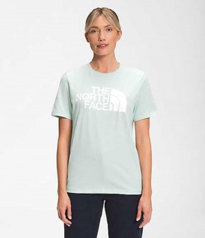 Camiseta The North Face Half Dome Mujer Blancas | 0765819-IH