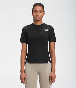 Camiseta The North Face Up With The Sun Mujer Negras | 1807546-BX