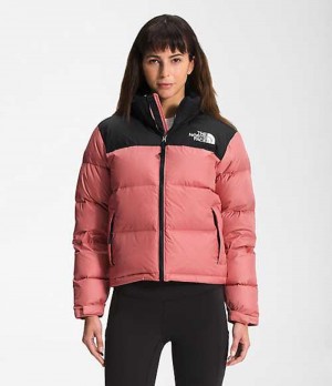 Chaqueta Plumas The North Face 1996 Retro Nuptse Mujer Rosas | 1956840-FC