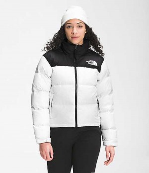 Chaqueta Plumas The North Face 1996 Retro Nuptse Mujer Blancas | 5320796-MI