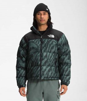 Chaqueta Plumas The North Face 1996 Retro Nuptse Hombre Verde | 4578291-CZ