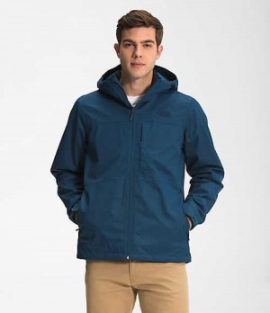 Chaqueta Plumas The North Face Arrowood Triclimate® Hombre Azules Azul Marino | 6721438-OY