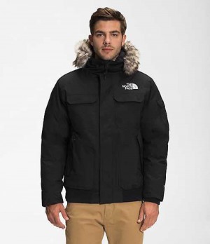 Chaqueta Plumas The North Face Gotham Hombre Negras | 6198027-YS