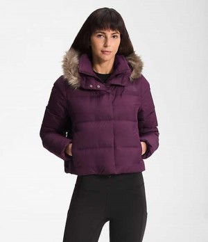 Chaqueta Plumas The North Face New Dealio Mujer Burdeos | 7935082-NO