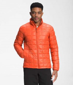 Chaqueta Plumas The North Face ThermoBall™ Eco Hombre Rojas | 3105284-PF