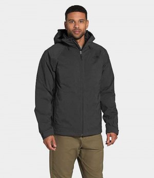 Chaqueta Plumas The North Face ThermoBall™ Eco Hombre Gris Oscuro Negras | 7569021-NF