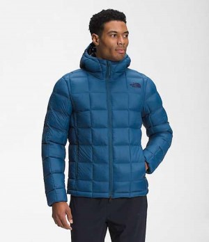 Chaqueta Plumas The North Face ThermoBall™ Super Hombre Azules | 3820914-SB