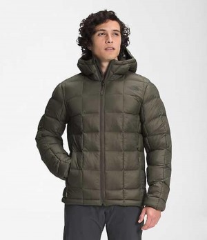 Chaqueta Plumas The North Face ThermoBall™ Super Hombre Gris Marrones Verde | 4239170-TH