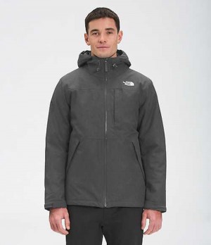 Chaqueta Plumas The North Face Tour Triclimate Hombre Gris Oscuro | 4382610-JD