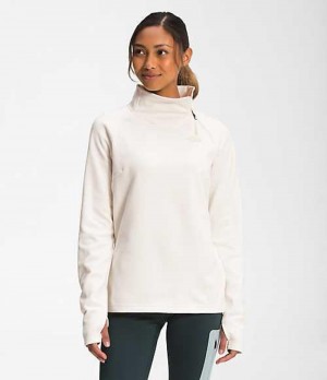 Fleece Jackets The North Face Canyonlands Mujer Blancas | 9781054-XO