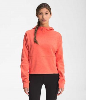 Fleece Jackets The North Face Canyonlands Mujer Naranjas | 2906185-JH