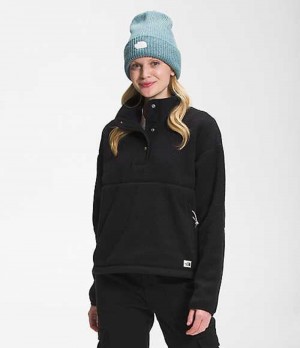 Fleece Jackets The North Face Cragmont Mujer Negras | 4890562-WG