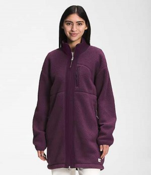 Fleece Jackets The North Face Cragmont Mujer Burdeos | 4157069-RX