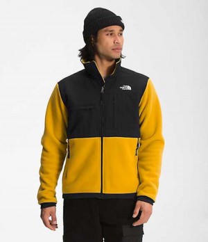 Fleece Jackets The North Face Denali 2 Hombre Amarillo | 2647530-MR