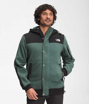 Fleece Jackets The North Face Highrail Hombre Verde | 3246950-RV