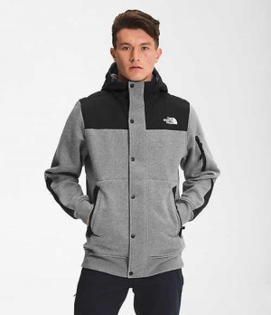 Fleece Jackets The North Face Highrail Hombre Gris | 2879405-IL