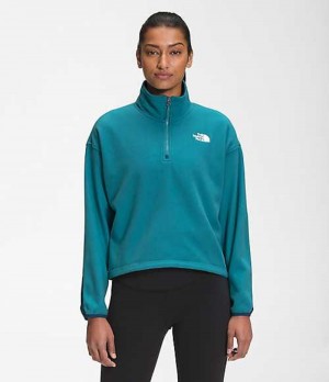 Fleece Jackets The North Face TKA Kataka Mujer Azules | 6394710-VZ