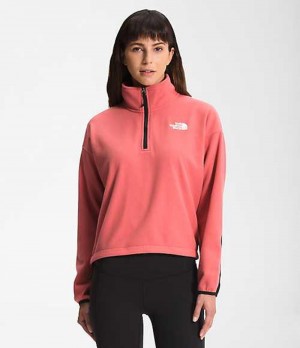 Fleece Jackets The North Face TKA Kataka Mujer Rosas | 7308925-WN