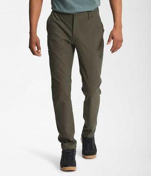 Pantalon The North Face City Standard Hombre Gris Marrones Verde | 2461539-TK