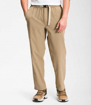 Pantalon The North Face Tech Easy Hombre Marrones | 4329506-WF