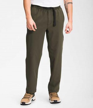 Pantalon The North Face Tech Easy Hombre Gris Marrones Verde | 8051462-NA