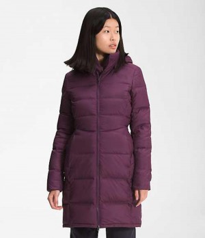 Parka The North Face Metropolis Mujer Burdeos | 3794605-UB