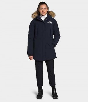 Parka The North Face New Outerboroughs Mujer Azul Marino | 1206439-QC