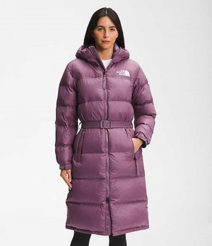 Parka The North Face Nuptse Mujer Moradas | 2869370-UN