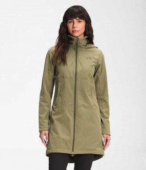 Parka The North Face Shelbe Raschel Mujer Verde Oliva Verde | 0762589-FZ