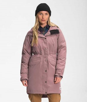 Parka The North Face Snow Down Mujer Moradas | 9041625-BJ