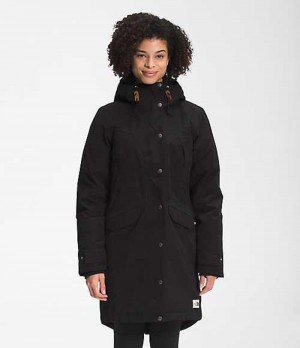 Parka The North Face Snow Down Mujer Negras | 0289651-GO