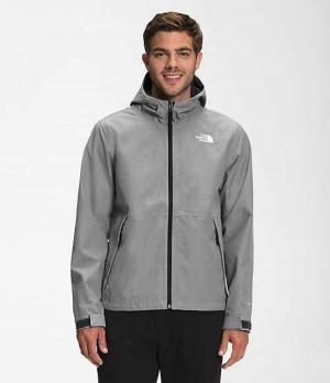 Rain Jackets The North Face Novelty Millerton Hombre Gris | 2086574-DX