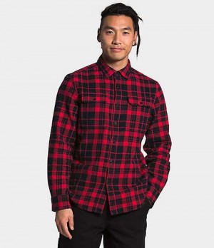 Shirts The North Face Arroyo Hombre Rojas | 3042187-HW