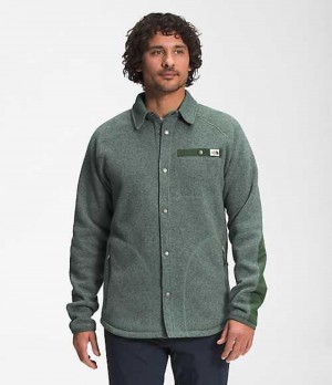 Shirts The North Face Gordon Lyons Hombre Verde | 9634780-WQ