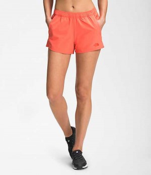 Short The North Face Wander Mujer Naranjas | 8356017-WN