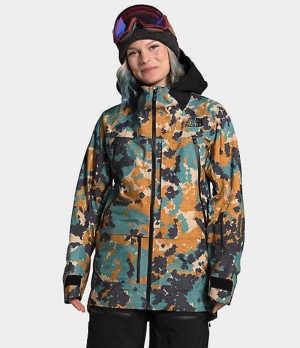 Skiing The North Face A-CAD Mujer Marrones Negras | 9581236-WC