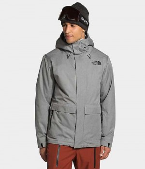 Skiing The North Face Clement Triclimate® Hombre Gris | 5034819-RI