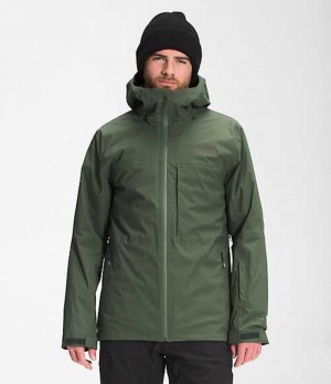 Skiing The North Face ThermoBall™ Eco Hombre Gris Marrones Verde | 0316295-WA