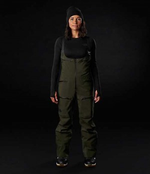 Snowboard Pants The North Face A-CAD Mujer Verde | 7581024-TK