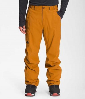 Snowboard Pants The North Face Freedom Hombre Amarillo | 2645089-EU