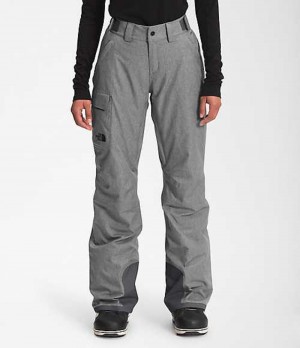 Snowboard Pants The North Face Freedom Mujer Gris | 4502718-GK