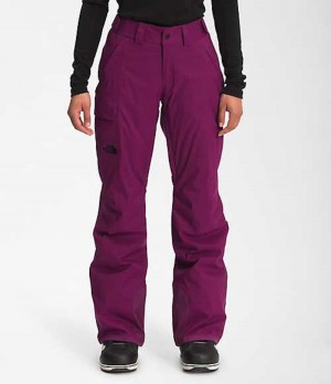 Snowboard Pants The North Face Freedom Mujer Moradas | 0436891-WE