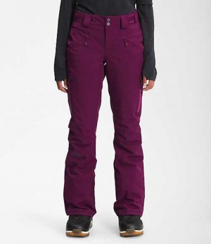 Snowboard Pants The North Face Lenado Mujer Moradas | 9641250-GZ