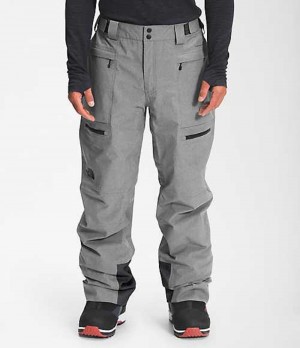 Snowboard Pants The North Face Powderflo Futurelight™ Hombre Gris | 0296148-BG