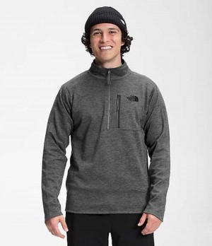 Sudadera The North Face Canyonlands Hombre Gris Oscuro | 8692401-FT