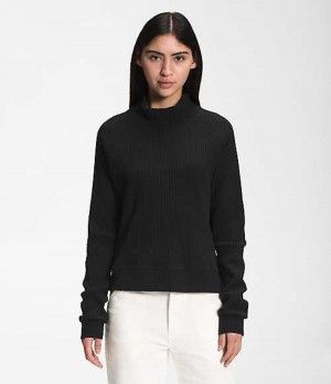 Sudadera The North Face Mock Neck Mujer Negras | 8169072-AD