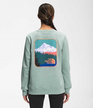 Sudadera The North Face Parks Mujer Verde | 5243617-AE