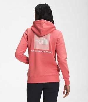 Sudadera con Capucha The North Face Box NSE Mujer Rosas | 8542169-XC