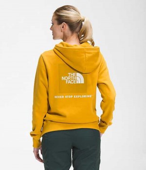 Sudadera con Capucha The North Face Box NSE Mujer Amarillo | 2397560-CI